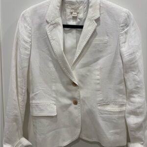 White Blazer by J Crew